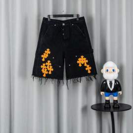 Picture of Chrome Hearts Jeans Short _SKUChromeHeartsS-XLaztx648861
